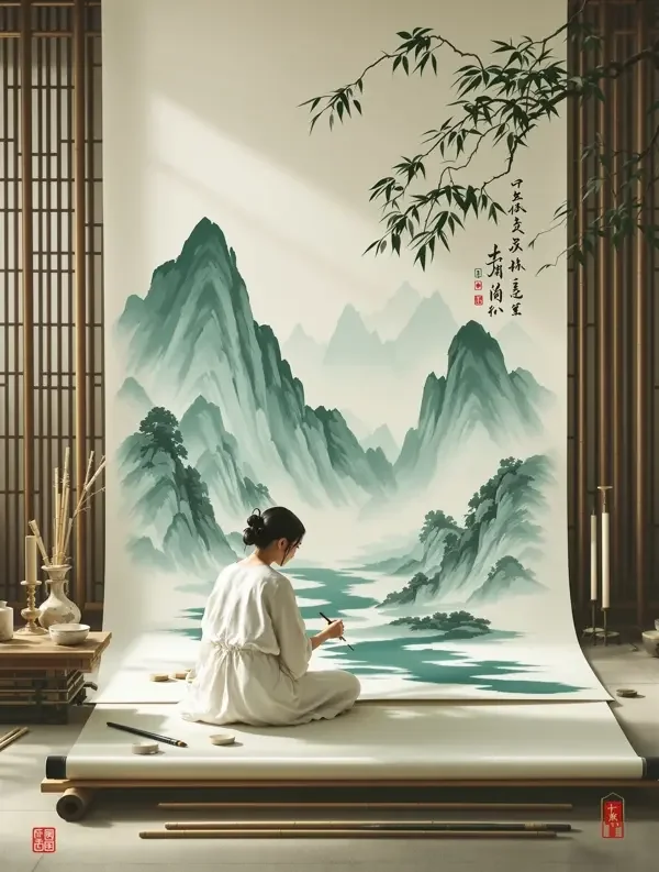 墨色长卷 欧美日韩成人在线精选 墨色长卷 欧美日韩成人在线 文艺独立电影海报